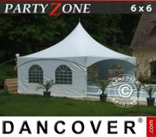 Juhlateltat Paviljonki PartyZone 6x6 m PVC