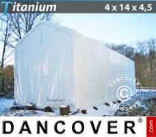 Teltta Titanium 4x14x3,5x4,5m, Valkoinen